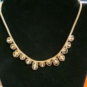 VINTAGE Art Deco Heart necklace